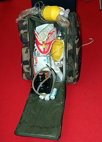 First aid pack of the French Army